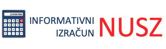 Informativni izračun NUSZ